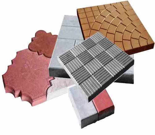 Тротуарная плитка вибролитая 